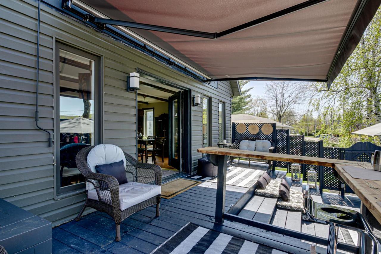 Le Petit Manoir Spa Et Vue Sur Riviere St Maurice Grandes Piles エクステリア 写真