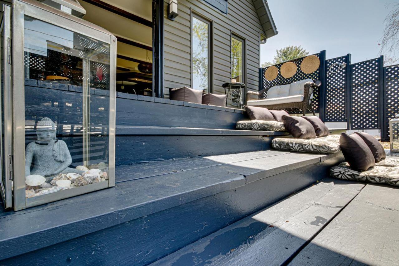 Le Petit Manoir Spa Et Vue Sur Riviere St Maurice Grandes Piles エクステリア 写真