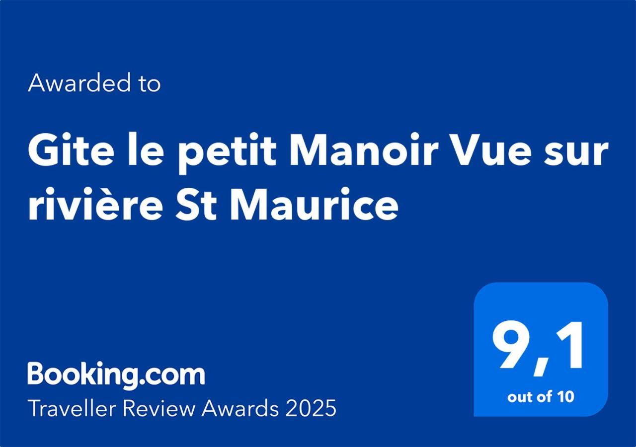 Le Petit Manoir Spa Et Vue Sur Riviere St Maurice Grandes Piles エクステリア 写真
