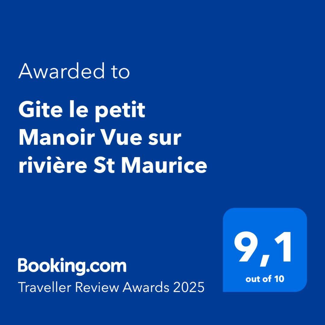 Le Petit Manoir Spa Et Vue Sur Riviere St Maurice Grandes Piles エクステリア 写真